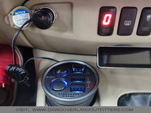 Load image into Gallery viewer, Exea Car Cup Charger w/ USB socket
