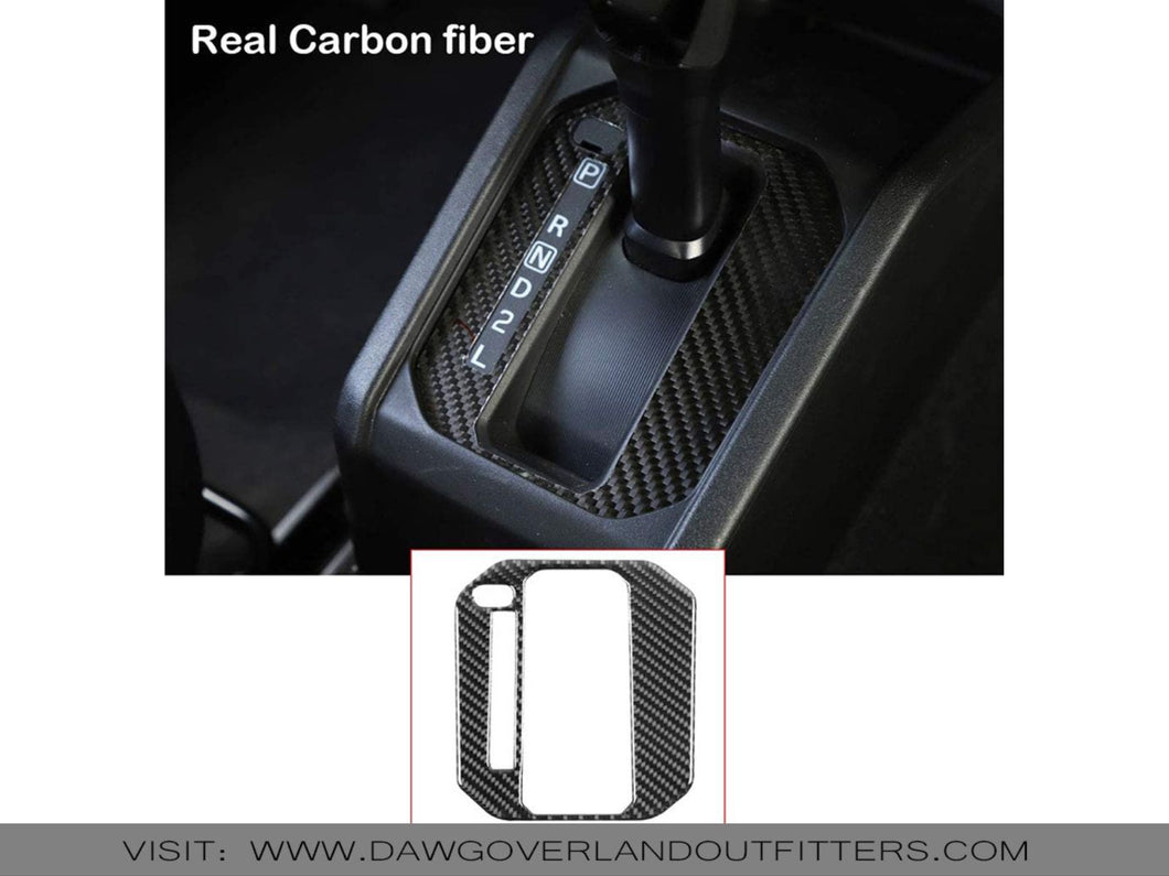 Carbon Fiber Shifter Panel Jimny JB74