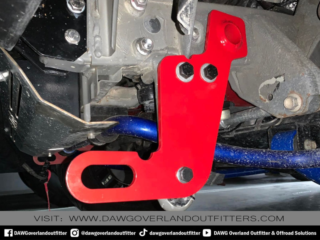 DAWG Tow Hook Front Jimny JB74  (Driver Side)