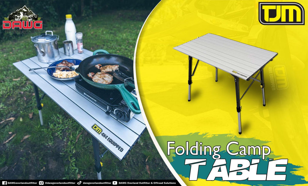 TJM Folding Camp Table