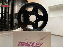 Load image into Gallery viewer, Bradley V Matte Black Rims set of 4
