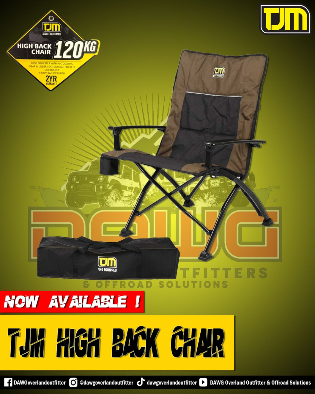 TJM High Back Chair