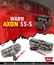 Load image into Gallery viewer, Warn Axon Synthetic Winch (55-S)
